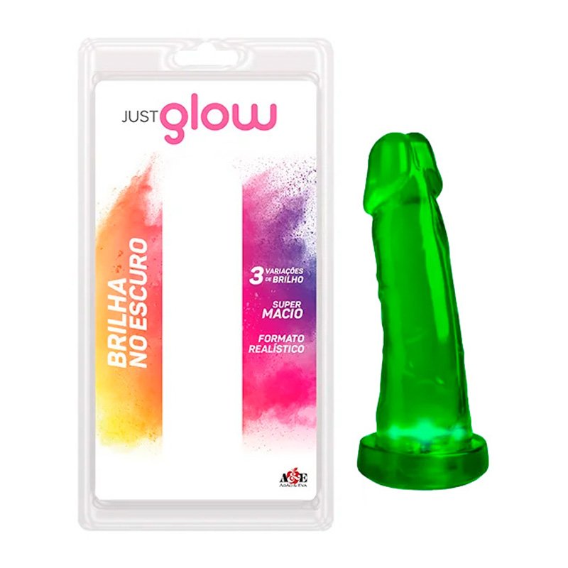 Just Glow - Prótese 8 com LED - verde