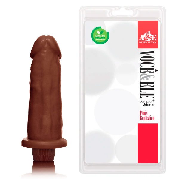 Prótese 8L com Vibro 17x5cm