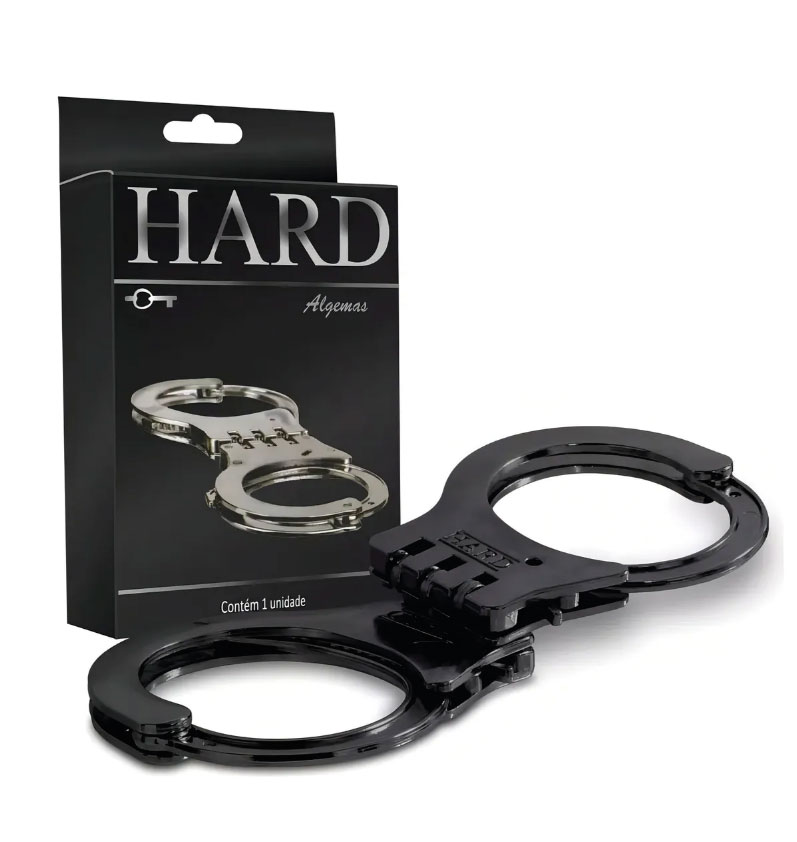 Algema De Metal Preta