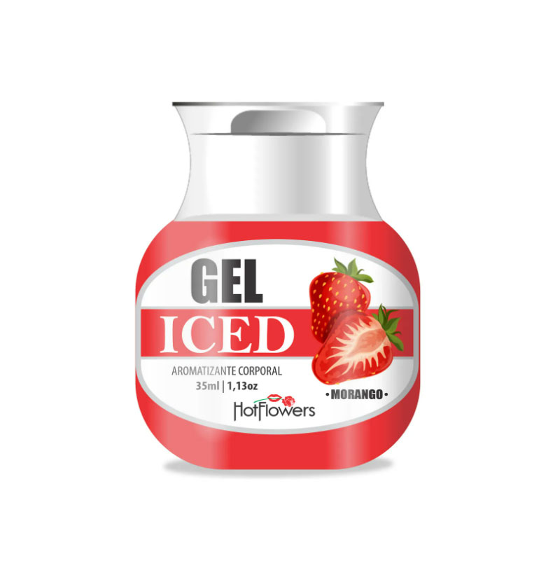 Gel Iced Morango