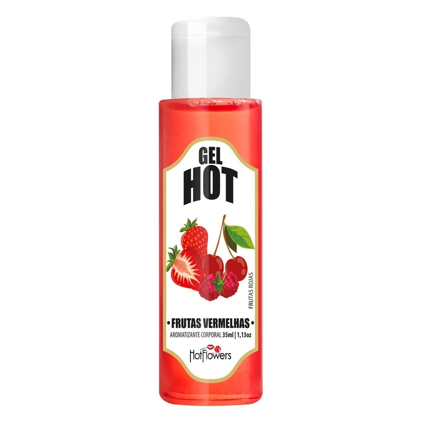 Gel Hot Frutas Vermelhas