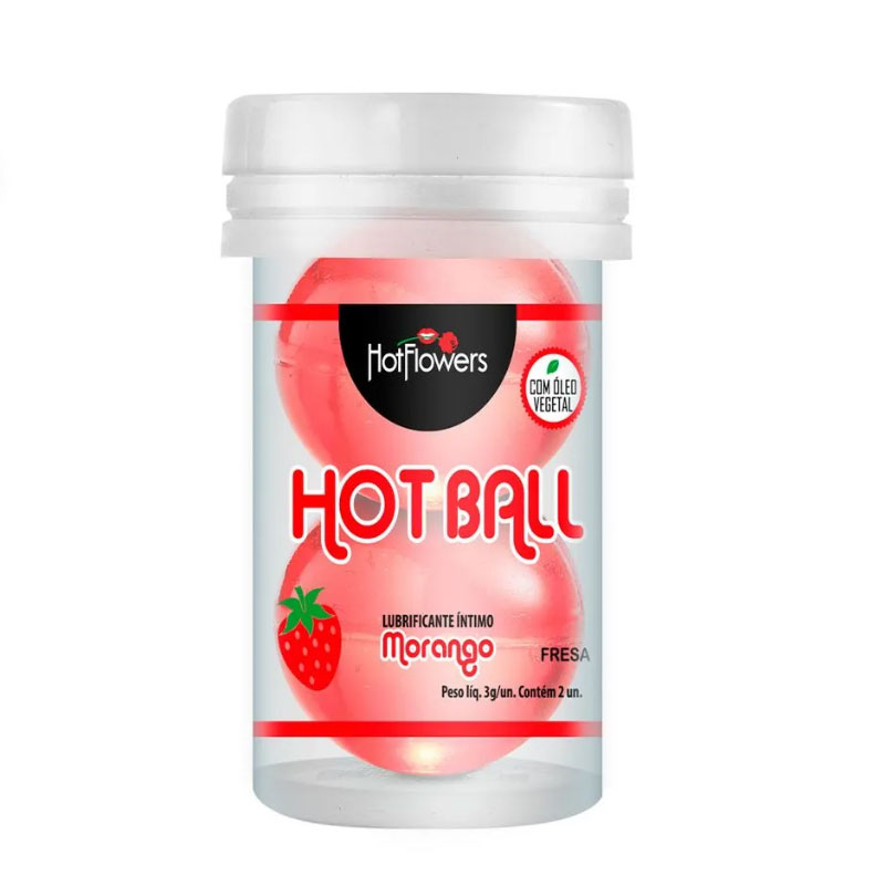 Hot Ball Bj Muito Morango