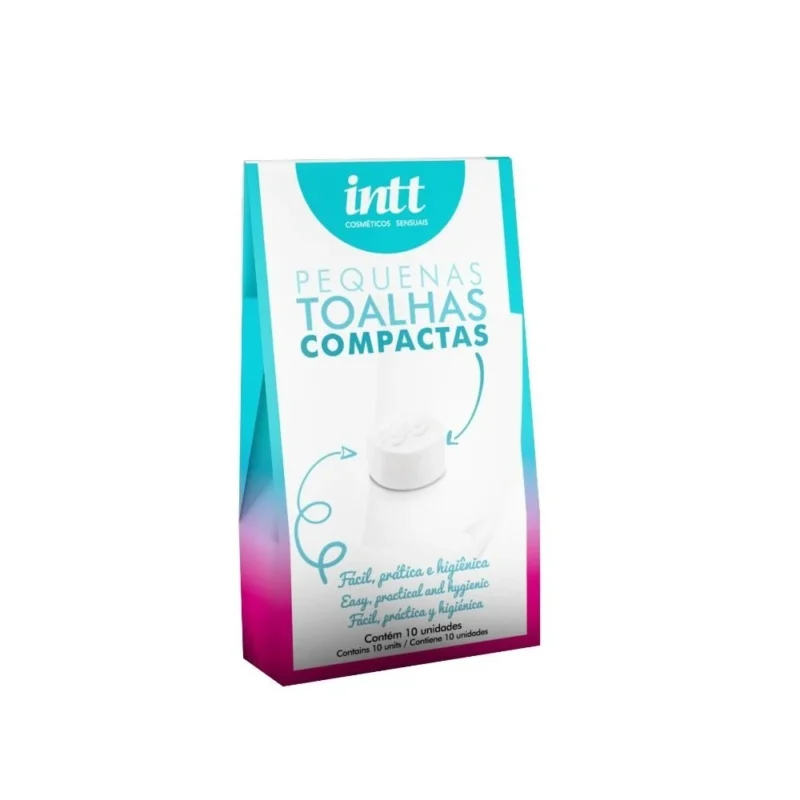 Toalhas Compactas Caixa Com 10 Units