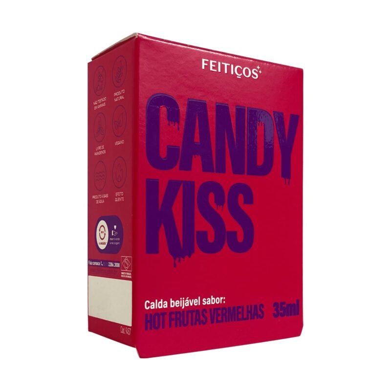 Candy Kiss Hot Frutas Vermelhas - Imagem 3